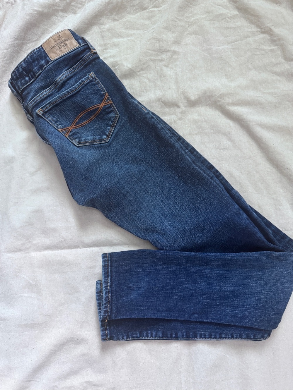 Abercrombie & Fitch Indigo Denim Jeans-Jegging Style-25x31